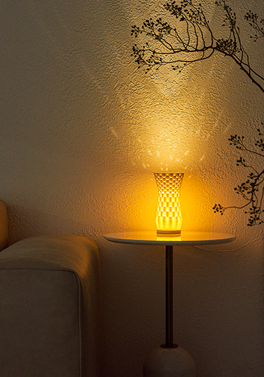 3D Ceramic Lamp